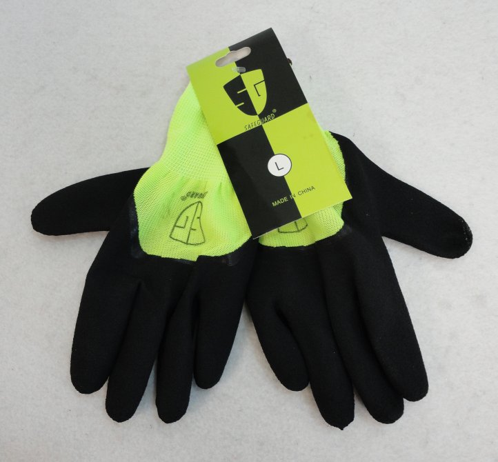 Latex Coated Work Glove [Neon Green]