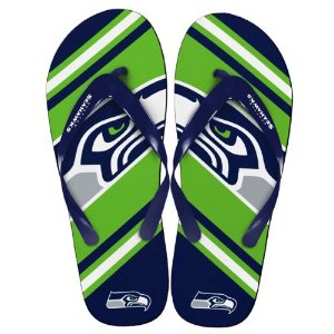 Flip Flop Slipper NFL Unisex Big Logo 