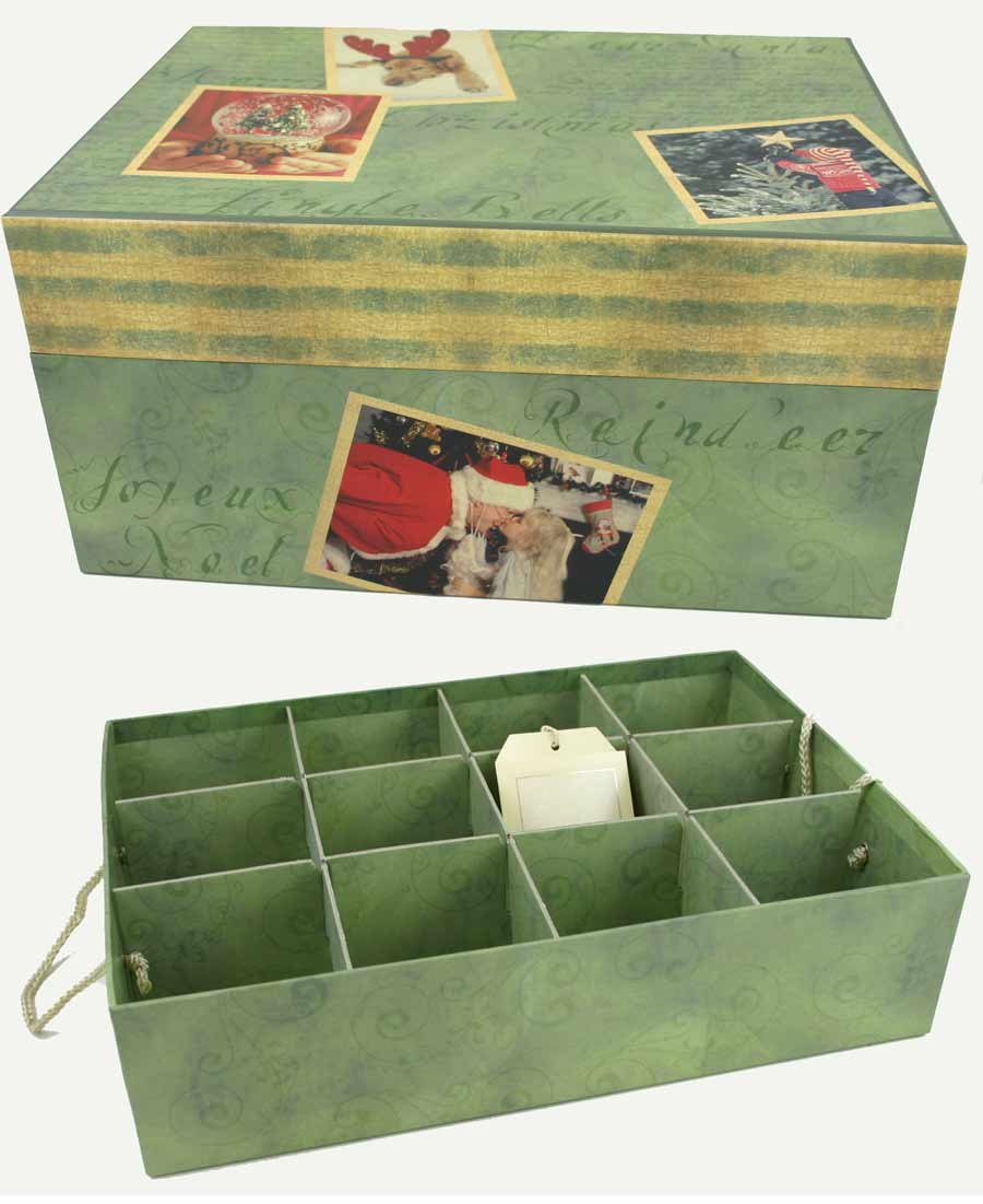 wooden ornament box