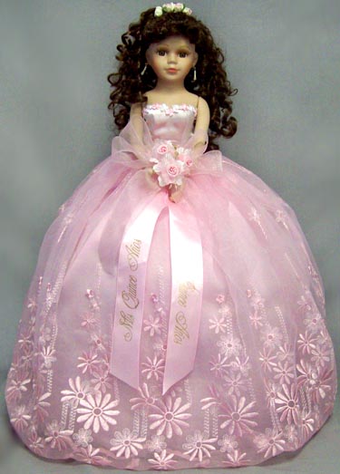 quinceanera porcelain dolls