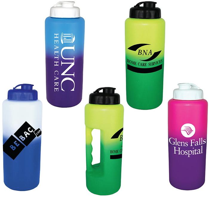 DA66532 32 oz. Mood Grip Bottle with Flip Top Cap and Custom Imprint image