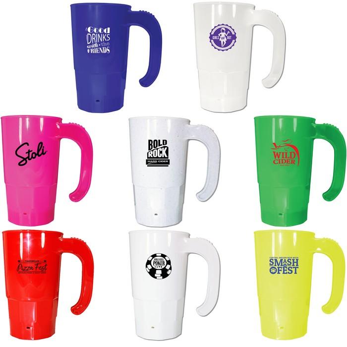 DA77020 20 oz. Stackable Beer Stein with Custom Imprint image