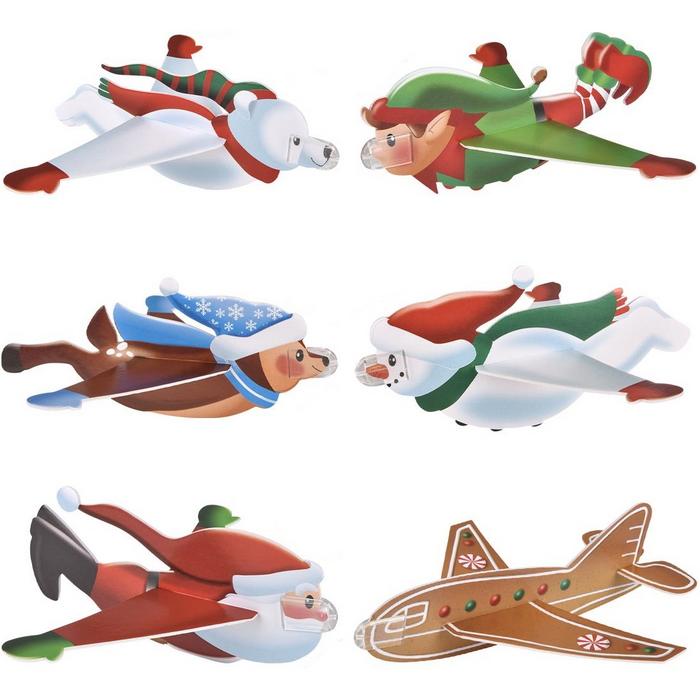 ZR67169 Christmas Glider 7"