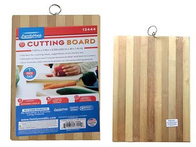 CUTTING BOARD BAMBOO 8.3"X11.8X0.55 image