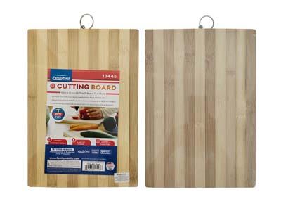 CUTTING BOARD BAMBOO 8.7"X12.6X0.7" image