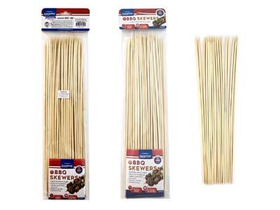 BBQ SKEWERS BAMBOO 50PC 15.75"L image
