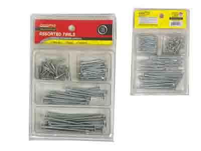 ASST NAILS 140G NET 2.5",1.75",1.25",0.75"