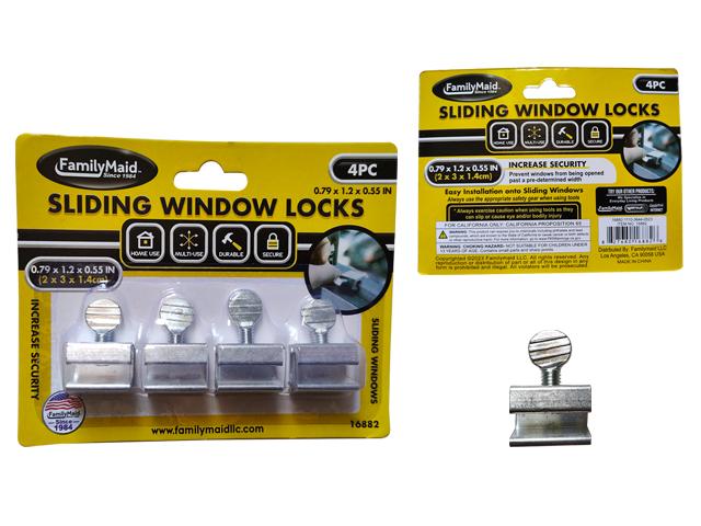SLIDING WINDOW LOCKS 4PC (16882) image