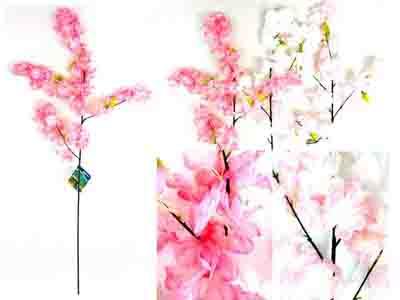 CHERRY BLOSSOM FLOWER 39.5" L PEACH,PINK,WHITE image