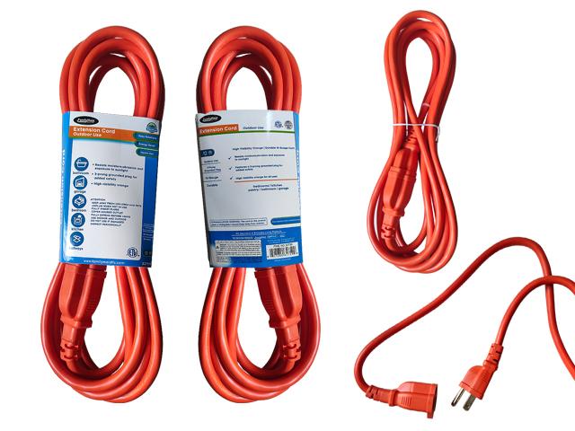ETL EXTENSION CORD OUTDOOR 12FT 3 PRONG image