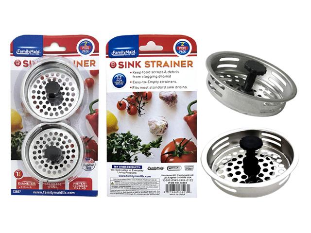 SINK STRAINERS 2PC 3.25"DIA image