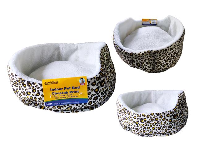 PET BED INDOOR  CHEETAH image