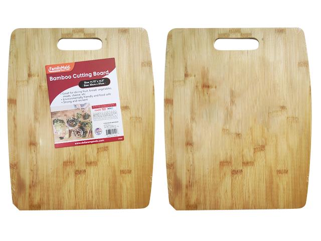 CUTTING BOARD BAMBOO 11.75X14.5" image