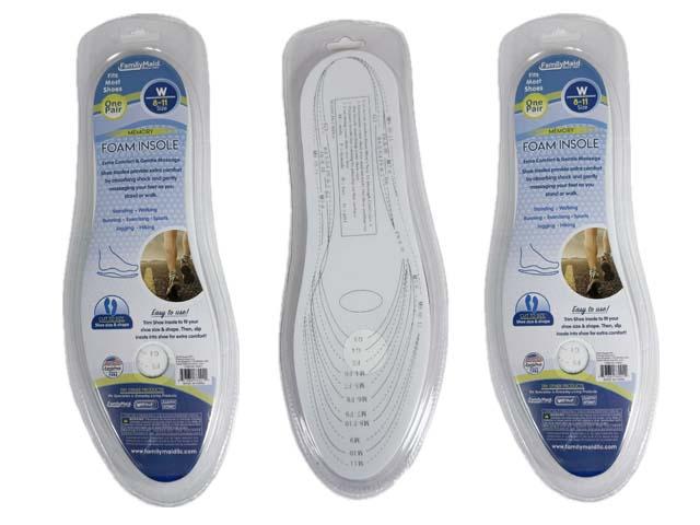 MEMORY FOAM INSOLES 1 PAIR image