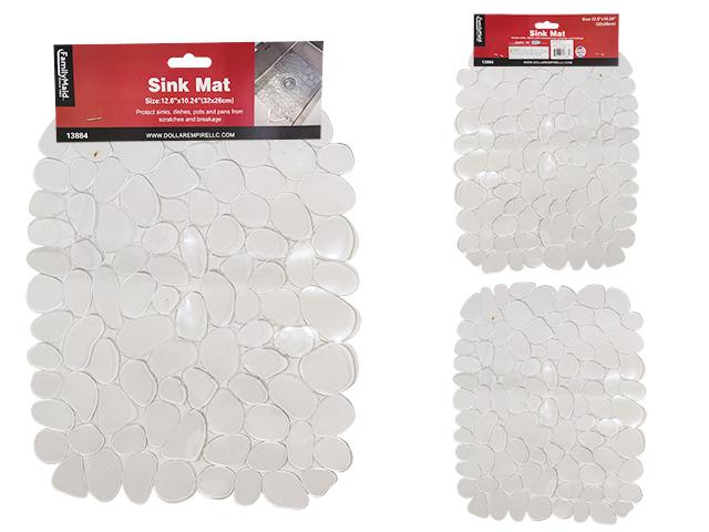 SINK MAT CLEAR 12.6"X10.24" image