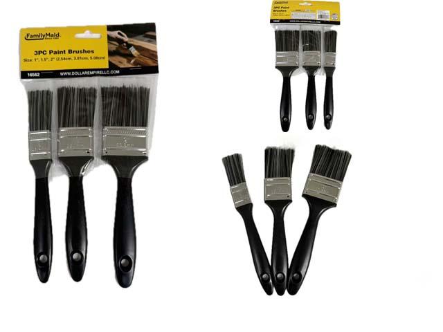 PAINTBRUSHES 3PC /SET 1", 1.5" ,2" image