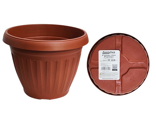 FLOWER POT PLANTER RD 9' DIA X6.75" H image