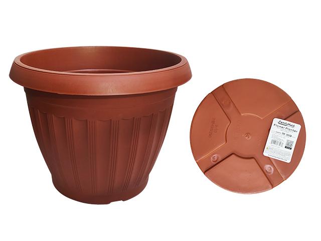 FLOWER POT PLANTER 13.75" DIA X10.25" H image