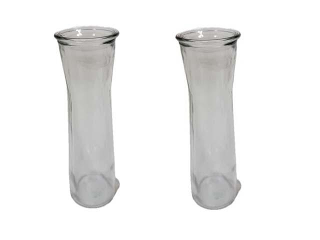 FLOWER VASE CLEAR 2.1"DIA X 9"H image