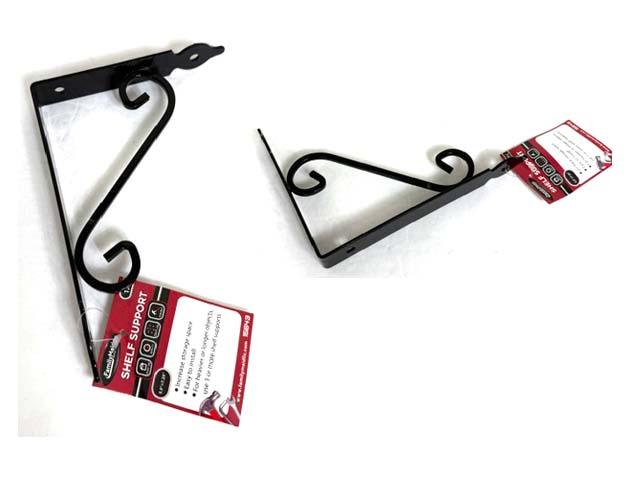 SHELF SUPPORT 5.5"X7.25" BLACK;2.5MM THICK image