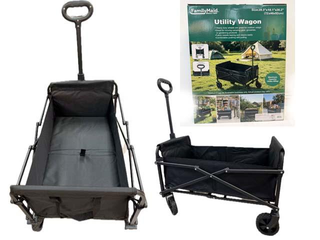 WAGON UTILITY W/OUTDOOR WHEELS 28.3X18.1X36.2" image