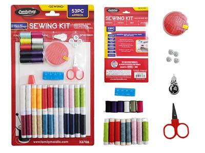 SEWING KIT 53PC MULTIPURPOSE ALL-IN-ONE image