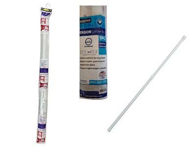 TENSION CURTAIN ROD, EXPANDS FROM 27.5" TO 47.3 image