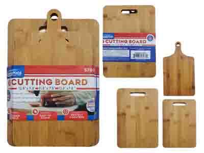 3PC CUTTING BOARD+HANDLE 13.8X9.8",11.8X7.8",13.8X7" image