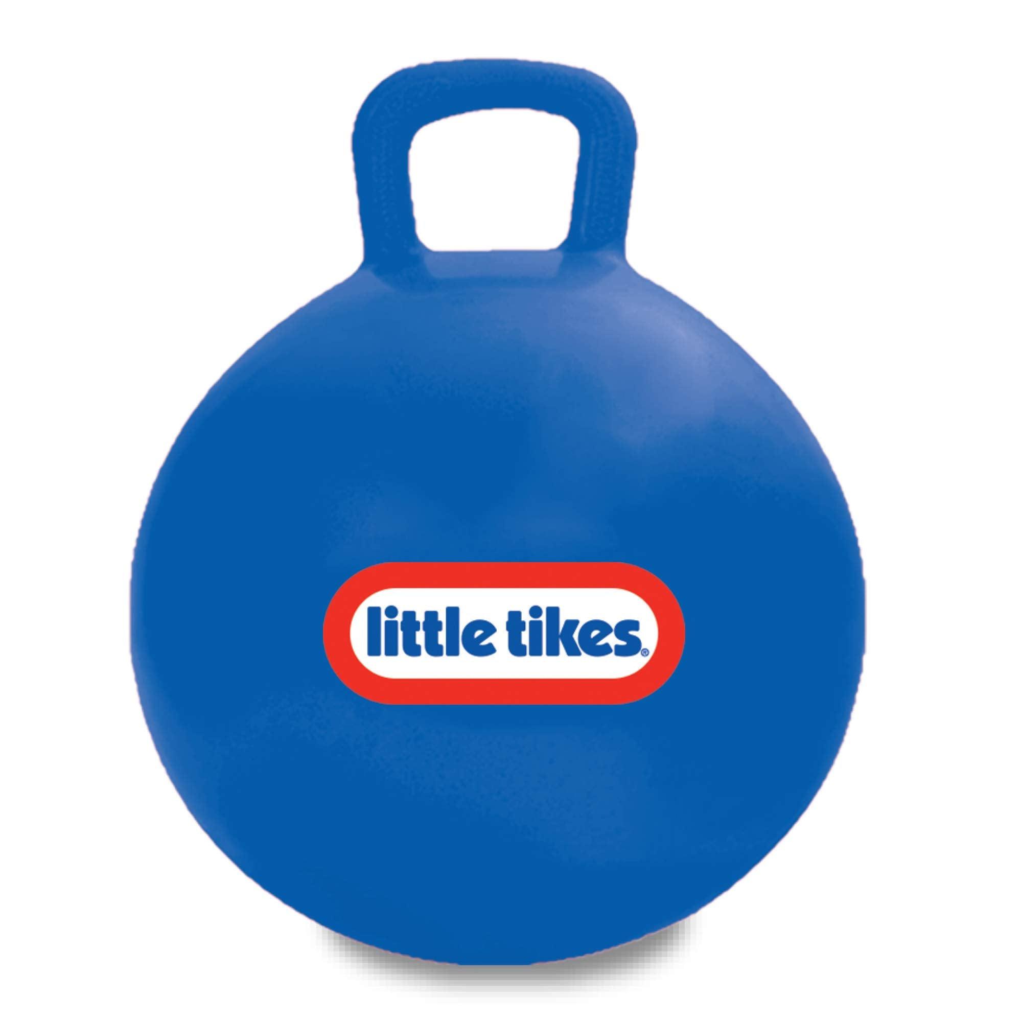Little Tikes Bouncing Fun! Blue Hopper 9301B - Mega 18" Inflatable Heavy Gauge Durable Vinyl Ball - Deflates Easily for Storage - Exercise Learning Fun? YES - Use That Energy! for Kids Ages 4-8 image
