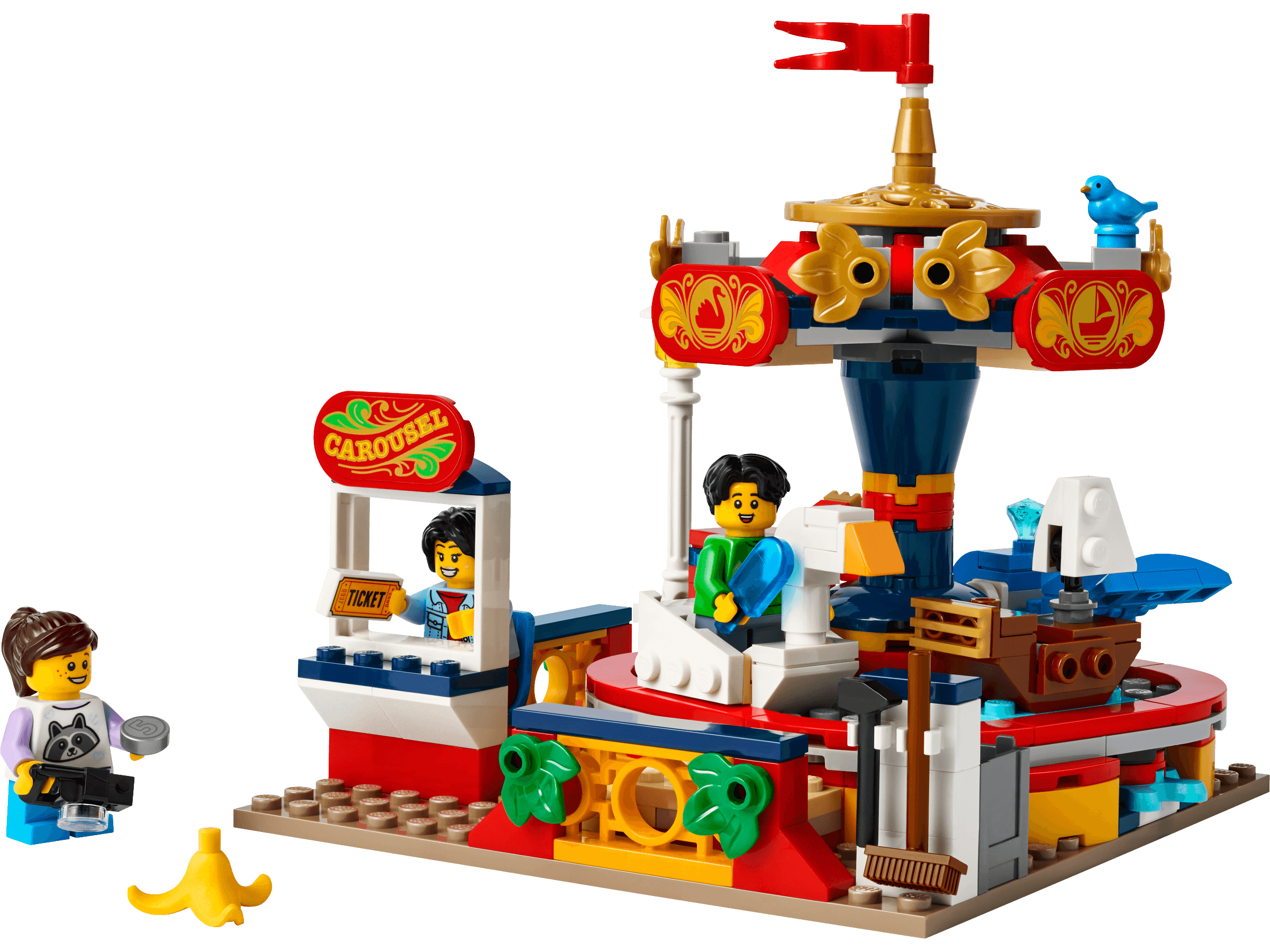 LEGO 40714 Carousel Ride 2024 Toy Building Set 8+ 232 Pieces image