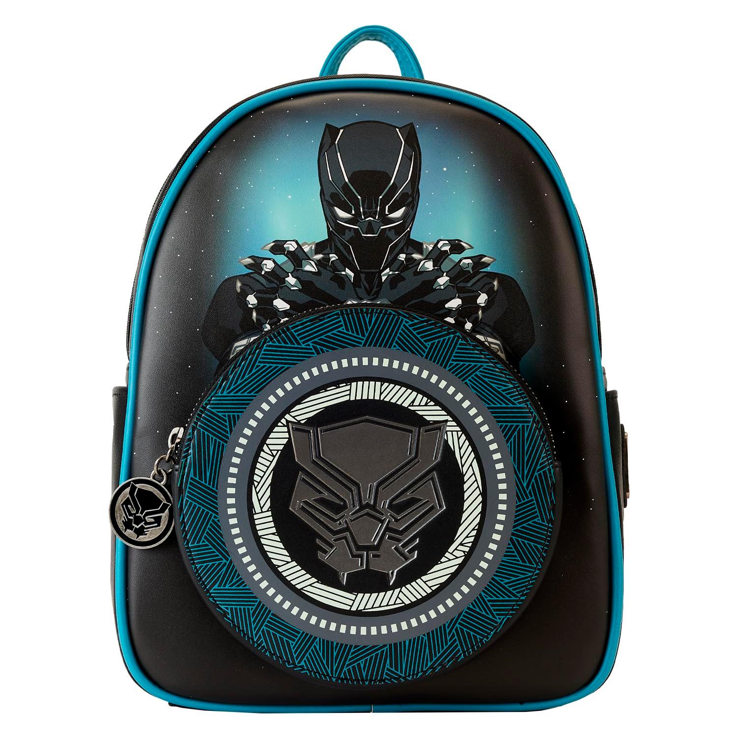 Loungefly Backpack Marvel - Black Panther Legacy - Backpack - Cute Collectable Bag - Gift Idea - Official Merchandise - for Boys, Girls Men and Women - Movies Fans image