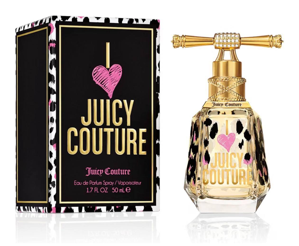 Juicy Couture I Love Juicy Couture Eau De Parfum, Women's Perfume with Notes of Candy Apple, Tiger Lily & Patchouli - Fruity & Floral, EDP Spray, 1.7 fl oz image
