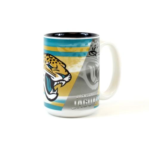 Jacksonville Jaguars Mug - 15oz Shadow Style Mug