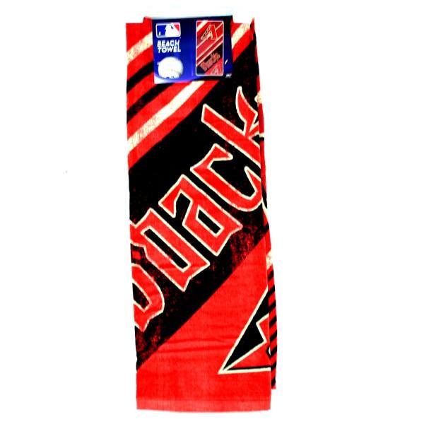 Arizona DBacks Beach Towels - Full Size image