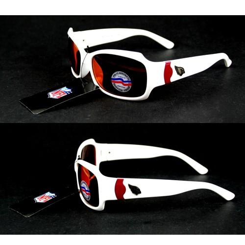 Arizona Cardinals Sunglasses - White Bombshell Style - Bombshell image