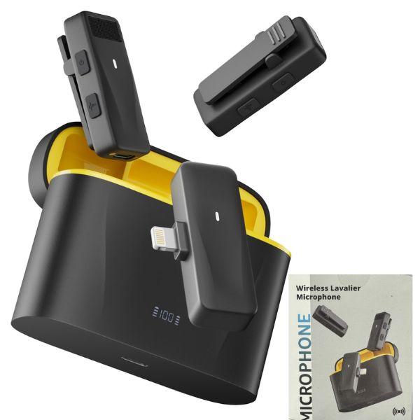 Lavalier Microphone Kit - #M6-PRO - Wireless - Charging Case and Cable Included - 4 Kits For $30.00 image