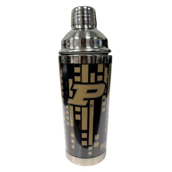 Purdue Boilermakers - #2825 - 20OZ Stainless Steel Shaker Tumbler - 2n1 Tumbler and Shaker Set - 4 For $30.00 image