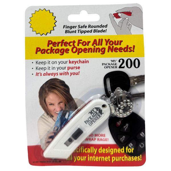 The Mini Cutter - #29306 - Keychain Retractable Cutter - Perfect For Opening Boxes and Packages - 48 For $28.80 image