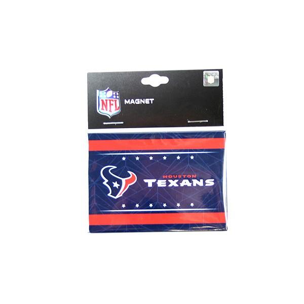 Houston Texans Merchandise - 3.5"x2.5" GEO Style Magnets image
