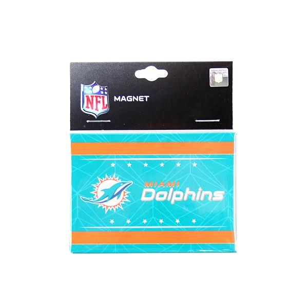 Miami Dolphins Wholesale - 3.5"x2.5" GEO Style Magnets image
