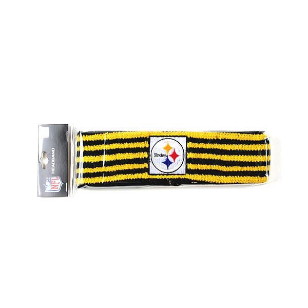 Pittsburgh Steelers Wholesale - Terri Cloth Embroidered Headbands image