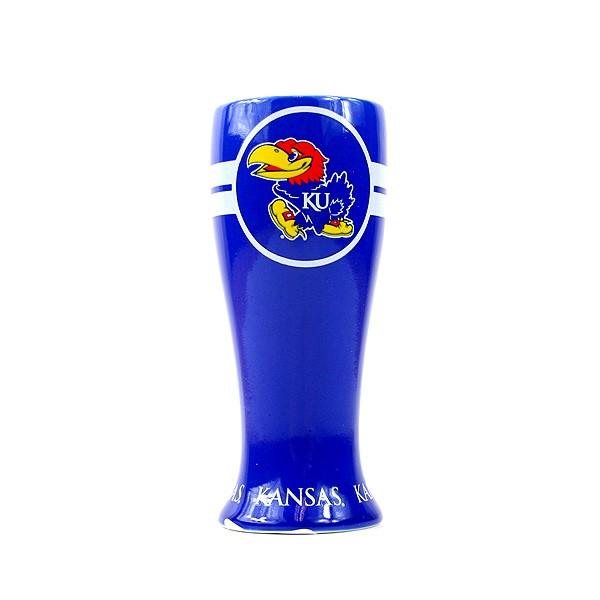 Kansas Jayhawks Merchandise - Ceramic Pilsner 2.5OZ Shotglass image