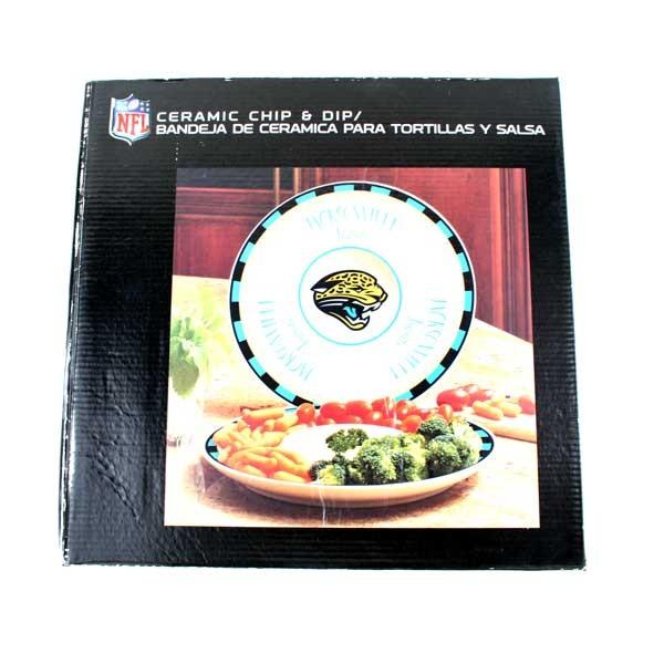 Wholesale Bowls - Jacksonville Jags Ceramic Full Size Chip/Dip Set image