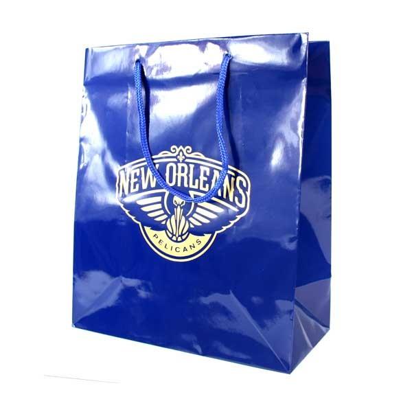 New Orleans Pelicans Gift Bags - Blue 10"x5"12" Medium