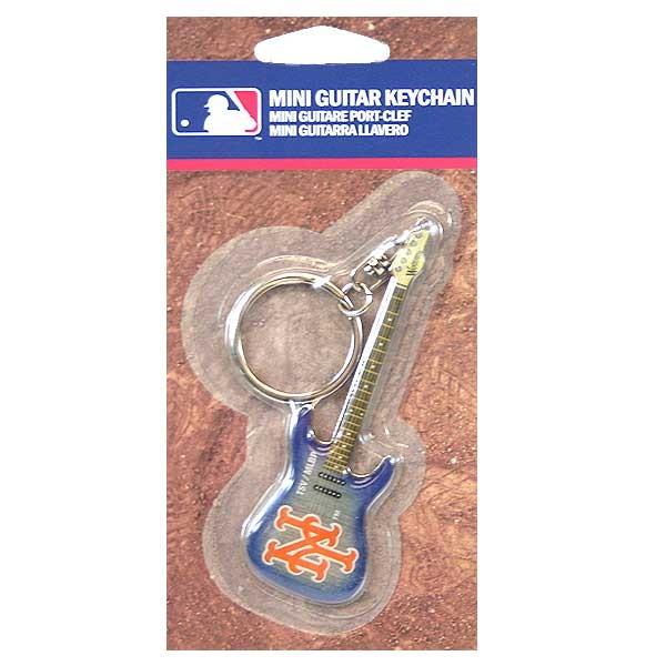 New York Mets Keychains - Guitar Style image