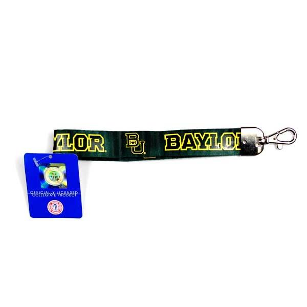 Baylor Bears Keychain - Green Wrister Style image