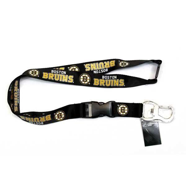 Boston Bruins Lanyards - Bottle Opener Style