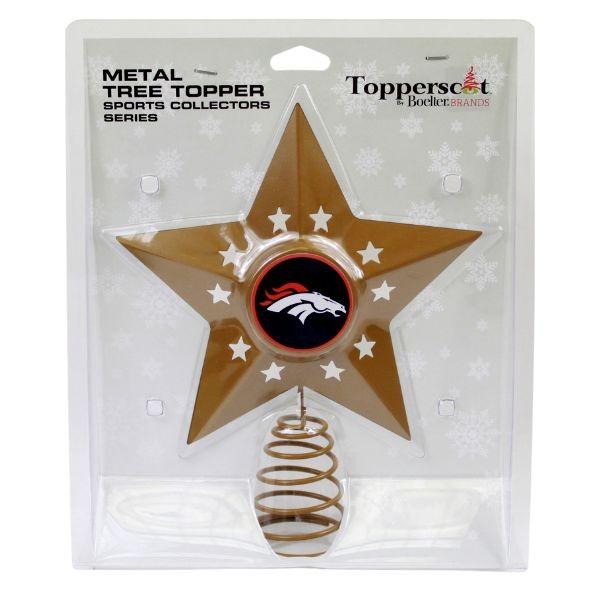 Denver Broncos - Metal Star Tree Topper image