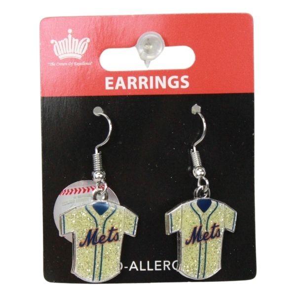 New York Mets Earrings - Jersey Style image