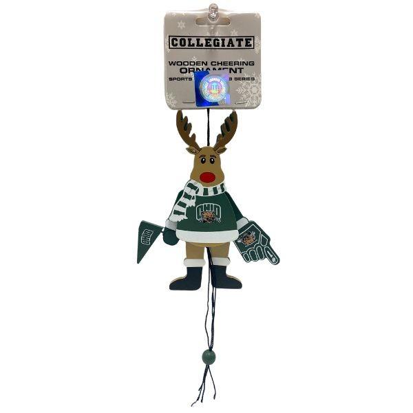 University Of Ohio Bobcats Ornaments - Cheer Reindeer Ornaments
